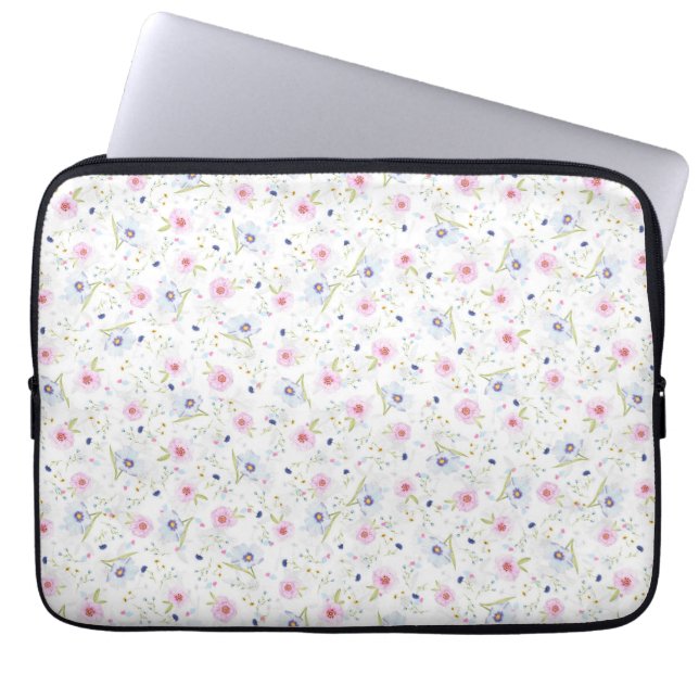 Funda Para Portátil Estilo de las flores (Frente)