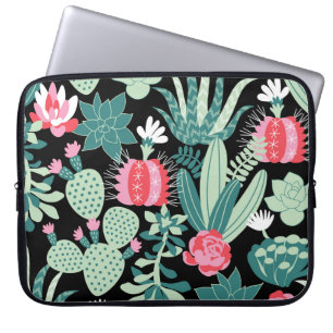 Funda Para Portátil Estilo escandinavo suculento patrón sin problemas