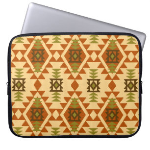Funda Para Portátil Estilo navajo étnico tribal geométrico sin costu