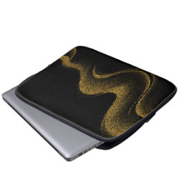 Funda Para Portátil Estilo Tech Oro Negro Premium