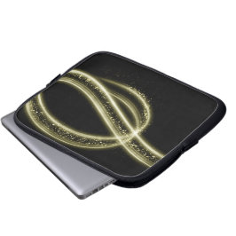 Funda Para Portátil Estilo Tech Oro Negro Premium