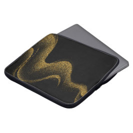 Funda Para Portátil Estilo Tech Oro Negro Premium