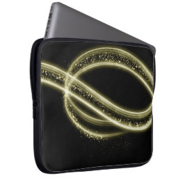 Funda Para Portátil Estilo Tech Oro Negro Premium
