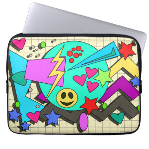 Funda Para Portátil Estilo tonto del dibujo animado 90s