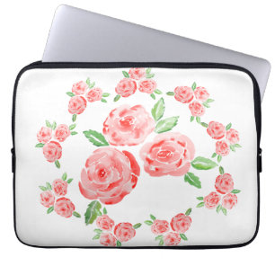 Funda Para Portátil Estos son rosas acuarelas elegantes