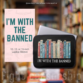 Funda Para Portátil Estoy con la manga de la laptop de Neoprene prohib