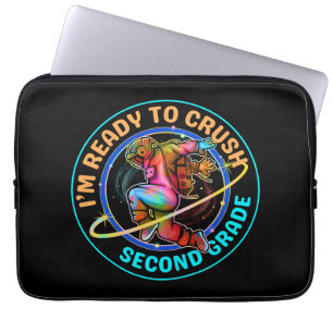 Funda Para Portátil Estoy listo para aplastar segundo grado