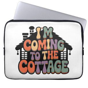 Funda Para Portátil Estoy llegando al cottage