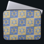 Funda Para Portátil Estrella Judaica De David Metalizado Gold Blue Lap<br><div class="desc">Está viendo la colección de diseño de Lee Hiller. Coleccionista,  ropa,  regalos y objetos de colección Lee Hiller Photography o colección de arte digital. Puedes ver su fotografía de la naturaleza en http://HikeOurPlanet.com/ y seguir su blog de senderismo dentro del Parque Nacional de Hot Springs.</div>
