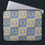 Funda Para Portátil Estrella Judaica De David Metalizado Gold Blue Lap<br><div class="desc">Está viendo la colección de diseño de Lee Hiller. Coleccionista,  ropa,  regalos y objetos de colección Lee Hiller Photography o colección de arte digital. Puedes ver su fotografía de la naturaleza en http://HikeOurPlanet.com/ y seguir su blog de senderismo dentro del Parque Nacional de Hot Springs.</div>