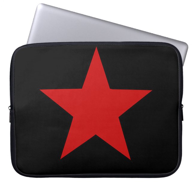 Funda Para Portátil Estrella roja (Frente)