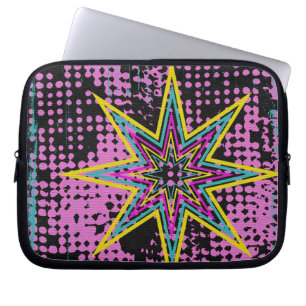 Funda Para Portátil Estrella rosa