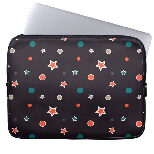 Funda Para Portátil Estrellas Brillantes (Frente)
