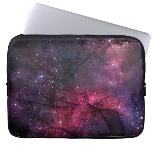 Funda Para Portátil Estrellas estelares estelares en el espacio exteri (Frente)