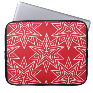 Funda Para Portátil Estrellas geométricas, patrón ininterrumpido vinta