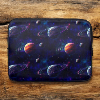 Funda Para Portátil Estrellas, planetas, galaxia, tema del espacio ext