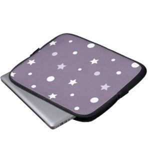 Funda Para Portátil Estrellas púrpuras