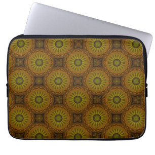 Funda Para Portátil Estrellas Verdes