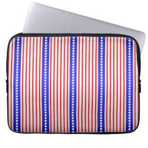 Funda Para Portátil Estrellas y rayas