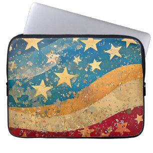 Funda Para Portátil Estrellas y rayas
