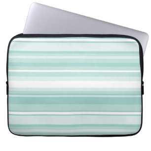 Funda Para Portátil Estribos verdes de menta