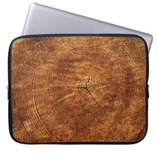 Funda Para Portátil Estructura de árbol de anillos anuales