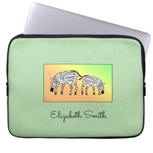Funda Para Portátil Estuche Cute Kenyan Zebras iPhone / iPad