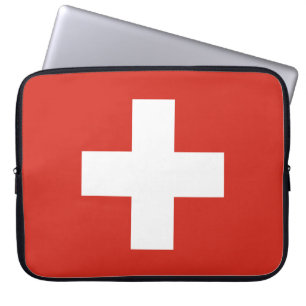 Funda Para Portátil Estuche de teléfono de bandera de Suiza