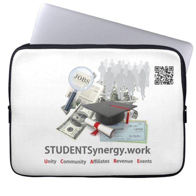 Funda Para Portátil ESTUDIANTESynergy - Funda portátil de 13" (Frente)