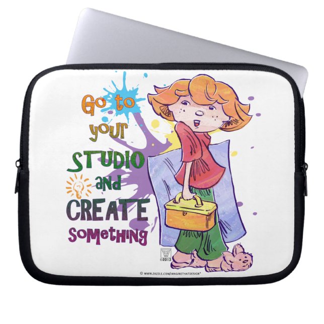 Funda Para Portátil Estudio Crear (Frente)