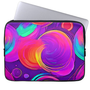 Funda Para Portátil Ethereal Neon: Sueños abstractos