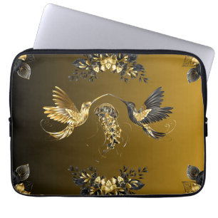 Funda Para Portátil Ethereal Unison - Pintura de oro y negro