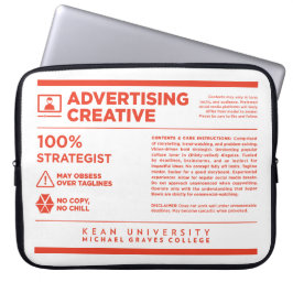 Funda Para Portátil Etiqueta de cuidado de publicidad de Kean MGC