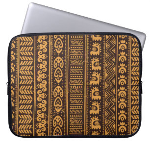 Funda Para Portátil Etnia tribal sin fisuras