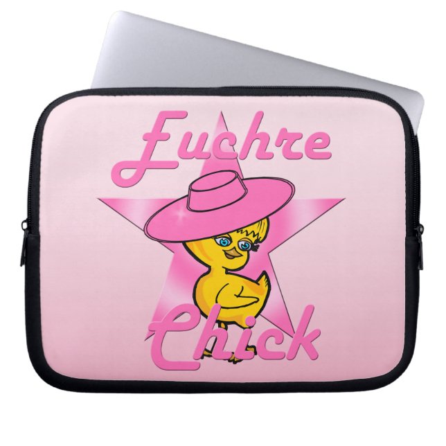 Funda Para Portátil Euchre Chick #8 (Frente)