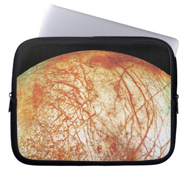 Funda Para Portátil Europa de la luna de Júpiter (Frente)