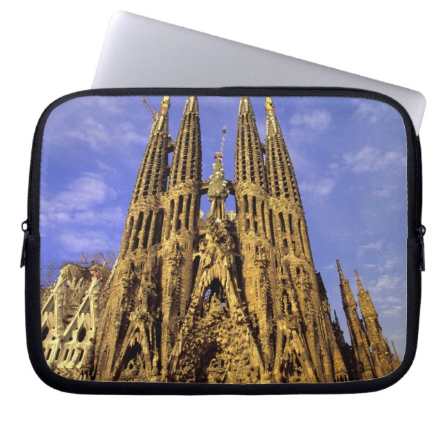 Funda Para Portátil Europa, España, Barcelona, Sagrada Familia (Frente)