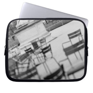 Funda Para Portátil Europa, Francia, París. Sillas, Jardín del