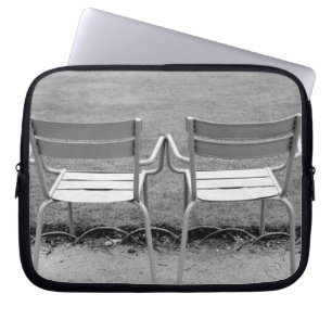 Funda Para Portátil Europa, Francia, París. Sillas, Jardin du 2