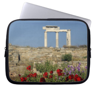 Funda Para Portátil Europa, Grecia, Cícladas, Delos. Ruinas de columna