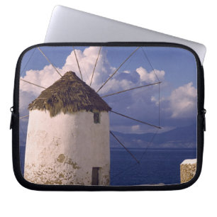 Funda Para Portátil Europa, Grecia, Mykonos. Un blanco impresionante