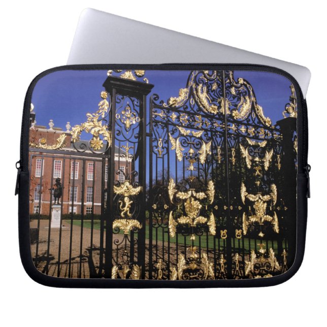 Funda Para Portátil Europa, Inglaterra, Londres. Puerta dorada fuera d (Frente)