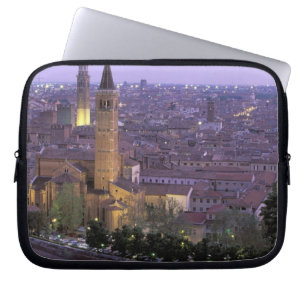 Funda Para Portátil Europa, Italia, Véneto, Verona. Vista desde Castel