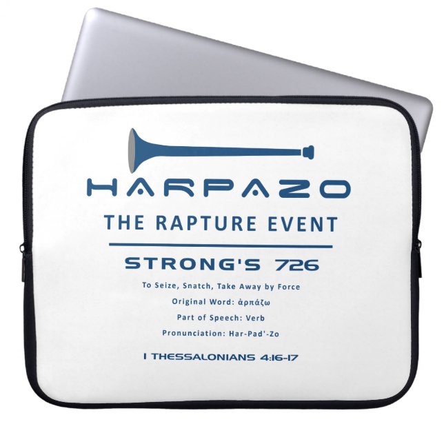 Funda Para Portátil Evento de rapto Harpazo (Frente)