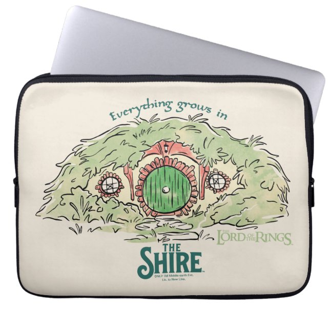 Funda Para Portátil Everything Grows in THE SHIRE™ (Frente)