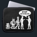 Funda Para Portátil Evolución de robots<br><div class="desc">Evolución de robots</div>