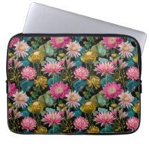 Exotic Floral Pattern BOHO Chic Tropical Leaves 