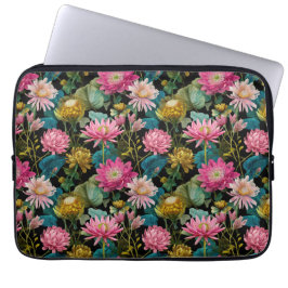 Funda Para Portátil Exotic Floral Pattern BOHO Chic Tropical Leaves 