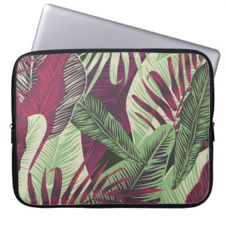 Funda Para Portátil Exótico tropical: verde de moda sin problemas
