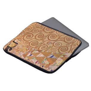 Funda Para Portátil Expectación de Klimt Arte Nouveau Victoriano Antig